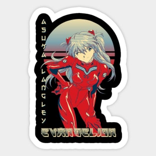 Asuka Langley Sticker